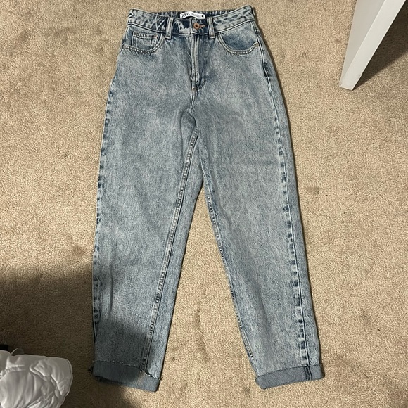 Zara acid wash jeans - Picture 1 of 2
